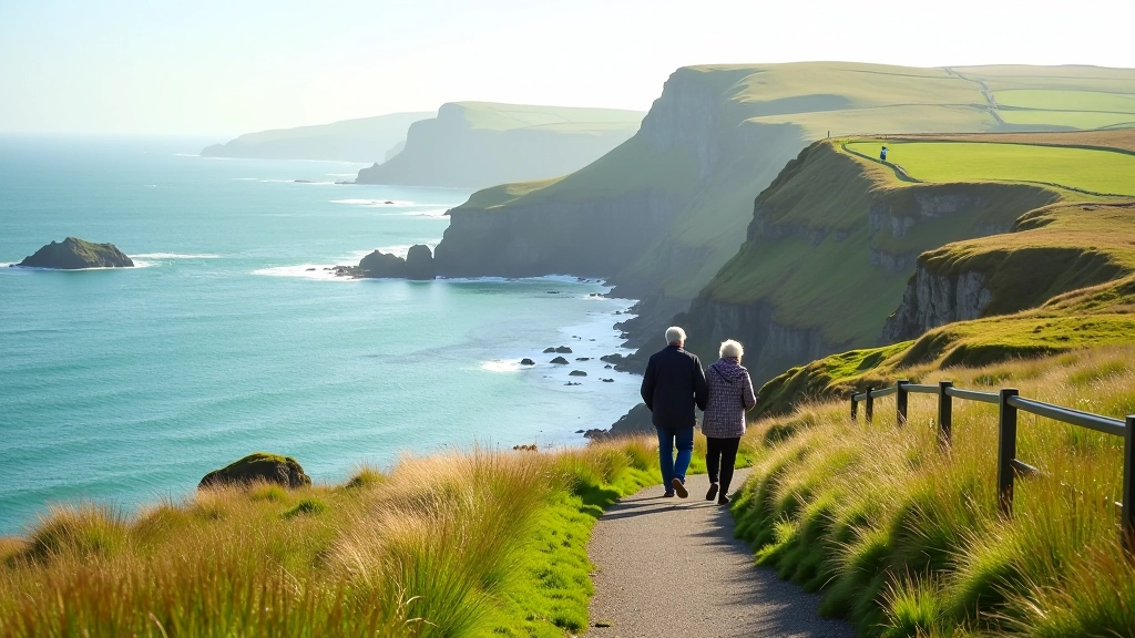 Coastal walk along the Wild Atlantic Way